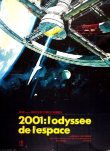 2001 : l'odyssée de l'espace (1968) de Stanley Kubrick - Affiche