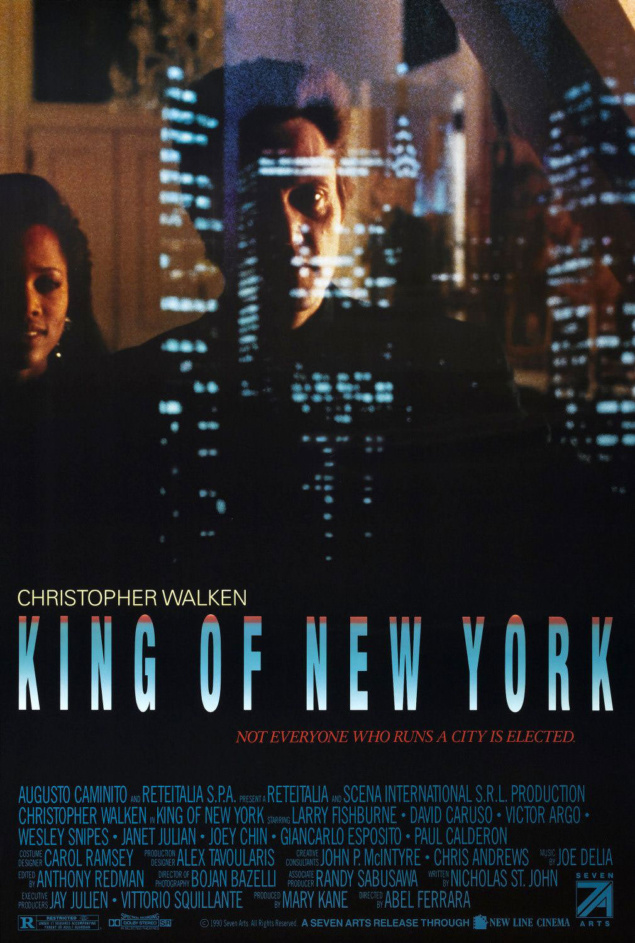 The King of New York - Affiche US