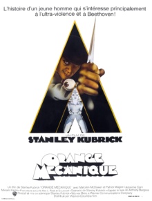 Orange mécanique (1971) de Stanley Kubrick - Affiche