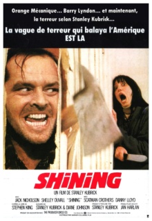 Shining (1980) de Stanley Kubrick - Affiche