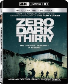 Zero Dark Thirty (2012) de Kathryn Bigelow – Packshot Blu-ray 4K Ultra HD