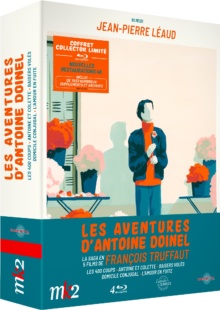 Coffret Les Aventures d’Antoine Doinel (1959 – 1979) de François Truffaut – Packshot Blu-ray
