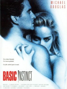 Basic Instinct (1992) de Paul Verhoeven - Affiche