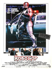 Robocop (1987) de Paul Verhoeven - Affiche