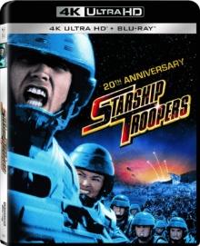 Starship Troopers (1997) de Paul Verhoeven - Packshot Blu-ray 4K Ultra HD