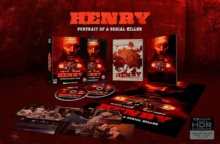 Henry, portrait d'un serial killer (1986) de John McNaughton - Édition Limitée - Packshot Blu-ray 4K Ultra HD