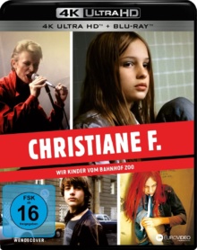 Moi Christiane F., 13 ans, droguée, prostituée (1981) de Uli Edel - Packshot Blu-ray 4K Ultra HD