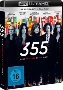 355 (2022) de Simon Kinberg - Packshot Blu-ray 4K Ultra HD