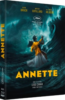 Annette (2021) de Leos Carax - 2-Disc Limited Collector's Édition Mediabook - Packshot Blu-ray 4K Ultra HD