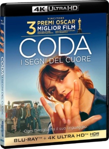 CODA (2021) de Sian Heder - Packshot Blu-ray 4K Ultra HD