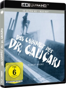 Le Cabinet du docteur Caligari (1920) de Robert Wiene - Packshot Blu-ray 4K Ultra HD