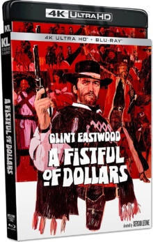 Pour une poignée de dollars (1964) de Sergio Leone - Packshot Blu-ray 4K Ultra HD