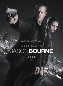 Jason Bourne (2016) de Paul Greengrass - Affiche