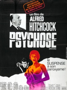 Psychose (1960) de Alfred Hitchcock - Affiche