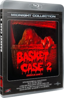 Basket Case 2 (Frère de sang 2) (1990) Frank Henenlotter - Packshot Blu-ray (Midnight Collection)