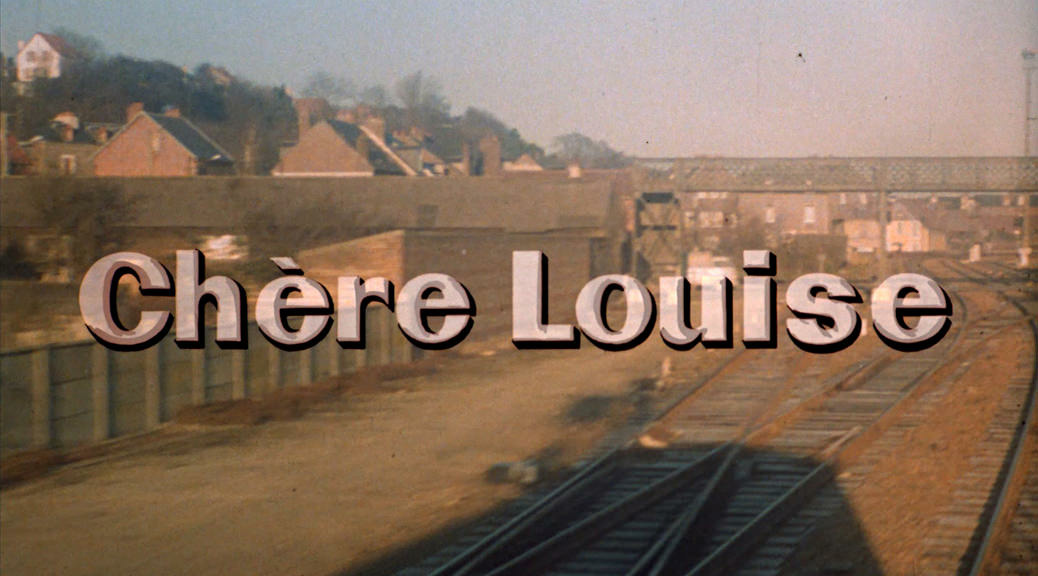Chère Louise - Image une test Blu-ray
