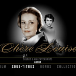 Chère Louise - Capture menu Blu-ray