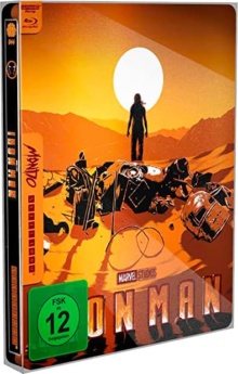 Iron Man (2008) de Jon Favreau - Édition Limitée Steelbook Mondo - Packshot Blu-ray 4K Ultra HD