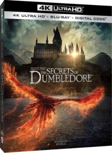 Les Animaux fantastiques : Les Secrets de Dumbledore (2022) de David Yates - Packshot Blu-ray 4K Ultra HD