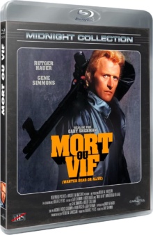 Mort ou vif (Wanted Dead or Alive) (1986) Gary Sherman - Packshot Blu-ray (Midnight Collection)