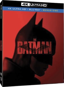The Batman (2022) de Matt Reeves - Édition Limité - 4K Ultra-HD + Blu-Ray + Bonus Disc - Packshot Blu-ray 4K Ultra HD