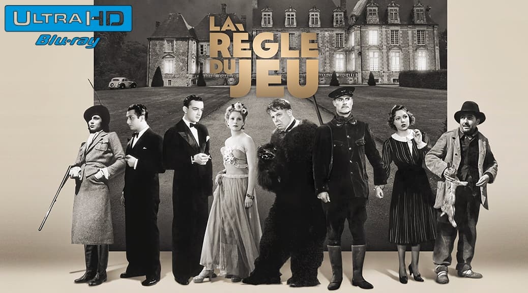 La Règle du jeu (1939) de Jean Renoir - Blu-ray 4K Ultra HD
