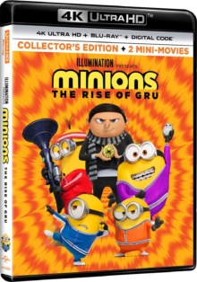 Les Minions 2 : Il était une fois Gru (2022) de Kyle Balda, Brad Ableson, Jonathan del Val - Packshot Blu-ray 4K Ultra HD