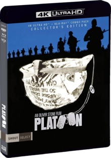 Platoon (1986) de Oliver Stone - Édition Collector - Packshot Blu-ray 4K Ultra HD