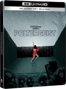 Poltergeist (1982) de Tobe Hooper - Édition Steelbook - Packshot Blu-ray 4K Ultra HD