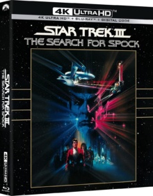 Star Trek III : À la recherche de Spock (1984) de Leonard Nimoy - Packshot Blu-ray 4K Ultra HD