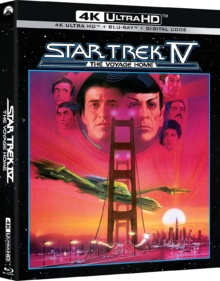 Star Trek IV : Retour sur Terre (1986) de Leonard Nimoy - Packshot Blu-ray 4K Ultra HD
