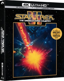 Star Trek VI : Terre inconnue (1991) de Nicholas Meyer - Packshot Blu-ray 4K Ultra HD