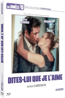 Dites-lui que je l'aime (1977) de Claude Miller - Packshot Blu-ray