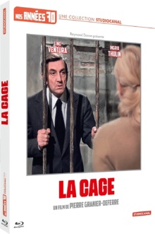 La Cage (1975) de Pierre Granier-Deferre - Packshot Blu-ray