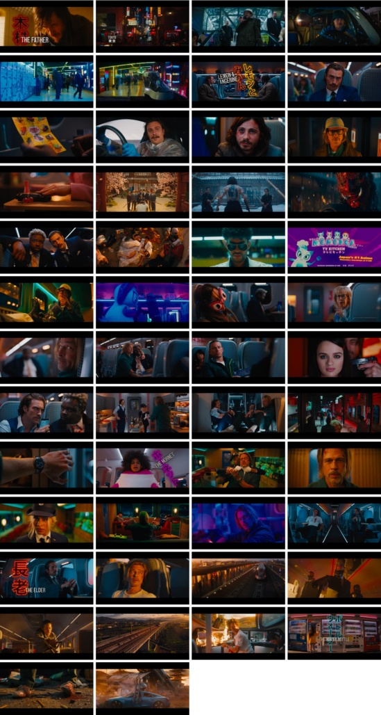Bullet Train (2022) de David Leitch – Capture Blu-ray 4K Ultra HD