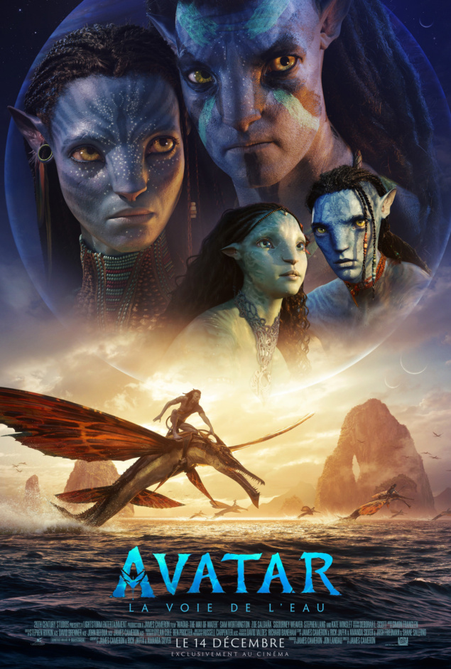 Avatar : la voie de l'eau - Affiche