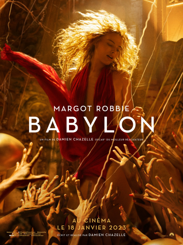 Babylon - Affiche Margot Robbie