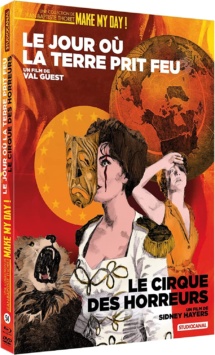 Le Cirque des horreurs (1960) de Sidney Hayers + Le Jour où la Terre prit feu (1961) de Val Guest - Packshot Blu-ray