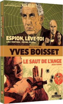 Espion lève-toi (1982) de Yves Boisset + Le Saut de l'ange (1971) de Yves Boisset - Packshot Blu-ray