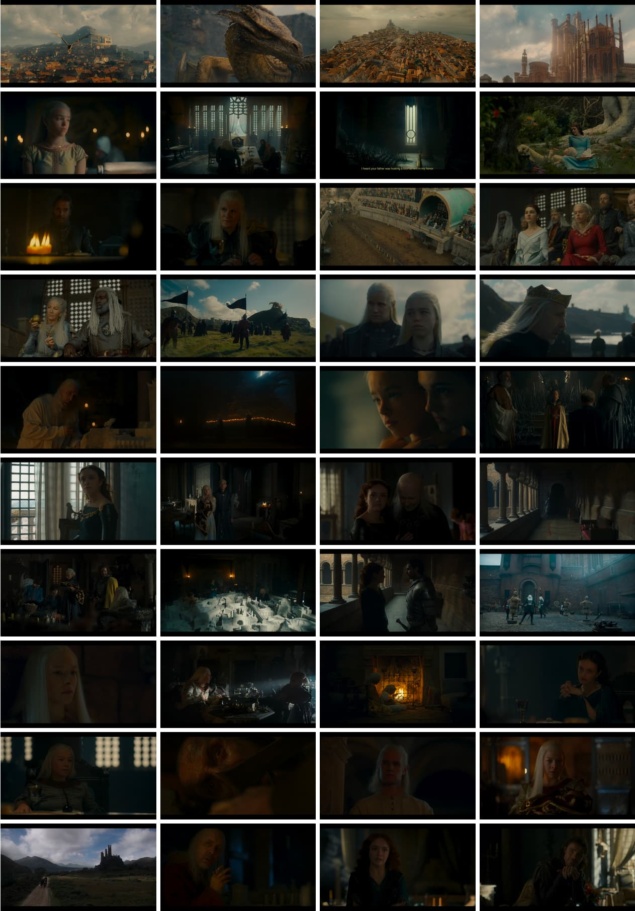 House of the Dragon – Saison 1 : Captures Blu-ray 4K UltraHD