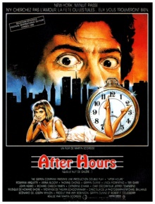 After Hours (1985) de Martin Scorsese - Affiche