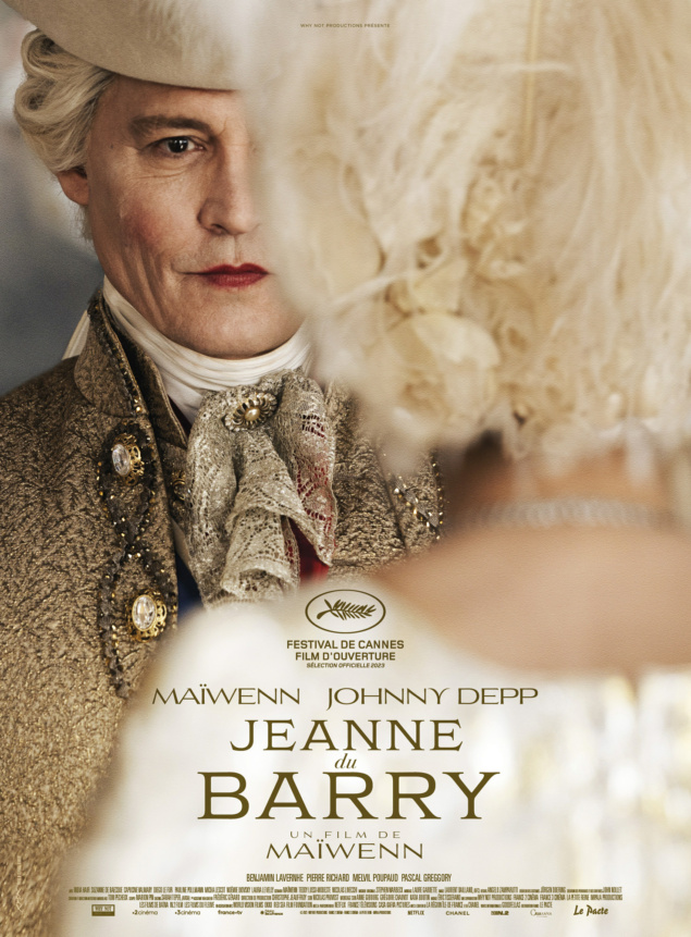 Jeanne du Barry - Affiche Johnny Depp