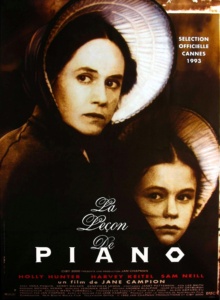 La Leçon de piano (1993) de Jane Campion - Affiche
