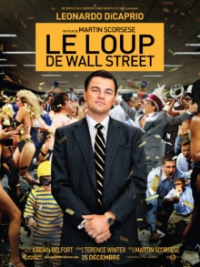 Le Loup de Wall Street (2013) de Martin Scorsese - Affiche