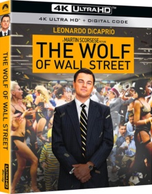 Le Loup de Wall Street (2013) de Martin Scorsese - Packshot Blu-ray 4K Ultra HD