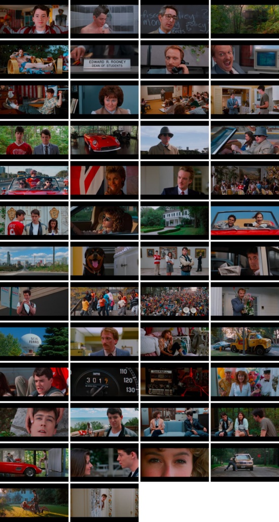 La Folle journée de Ferris Bueller (1986) de John Hughes - Capture Blu-ray 4K Ultra HD