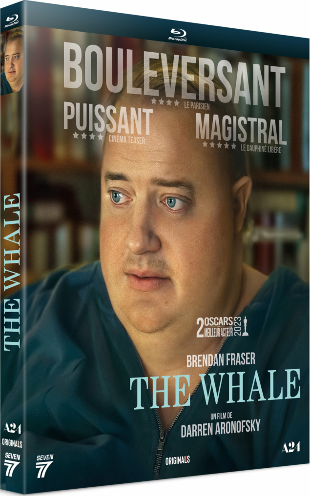 The Whale - Jaquette Blu-ray