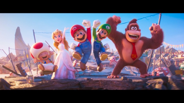 Super Mario Bros. le film (2023) de Aaron Horvath, Michael Jelenic, Pierre Leduc, Fabien Polack - Capture Blu-ray