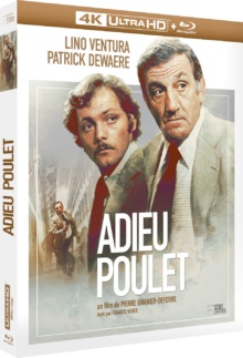 Adieu Poulet (1975) de Pierre Granier-Deferre - Packshot Blu-ray 4K Ultra HD