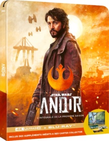 Andor (2022) de Tony Gilroy - Saison 1 - Édition Limitée Steelbook - Packshot Blu-ray 4K Ultra HD
